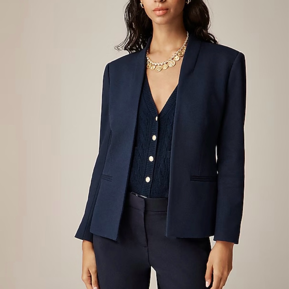 J.Crew Going Out Blazer Navy